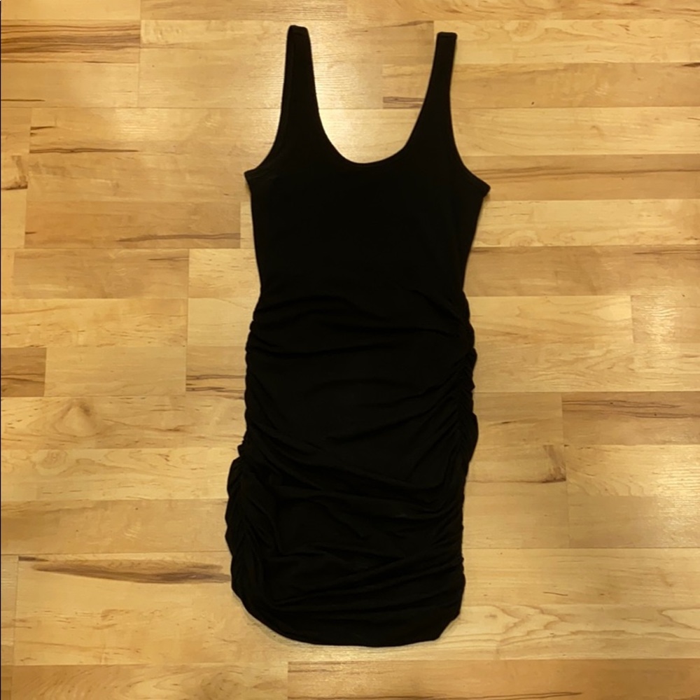 Express rouched tank dress
